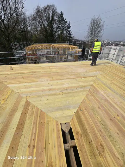 Chantier de toiture — réalisation Couvrisol 3